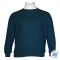 Μπλούζα λαιμόκοψη wool feel της Leo Collection - Petrol