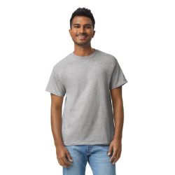 Μονόχρωμο βαμβακερό t-shirt - ΓΚΡΙ ΑΡΖΑΝ Μονόχρωμο βαμβακερό t-shirt - ΓΚΡΙ ΑΡΖΑΝ